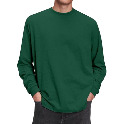 GDGTBNH Chaleco Hombre Abrigos Hombre Chaquetones Hombre Ropa Gym Hombre Athletic Bilbao Camisetas Manga Larga Hombre Chandal Algodon Hombre Completo Regalos Hombre Chaqueta Termica Verde S