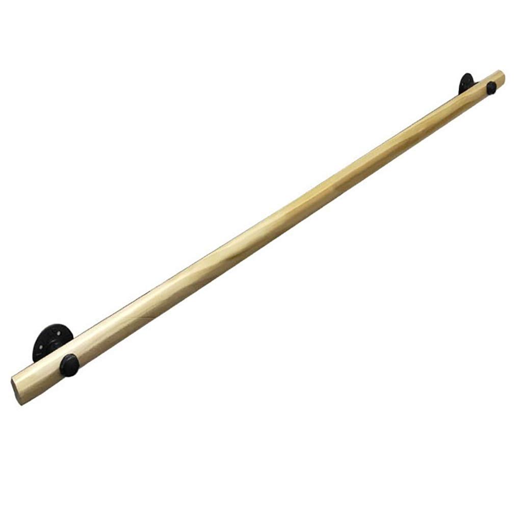 KHLMSRXJ Stair banister handrail Handrail for Stairs(30cm-600cm), Round Splice Solid Wood Stair Handrail, Pine Non-Slip Home Against The Wall Indoor Loft Elderly Railings Handrails Corridor