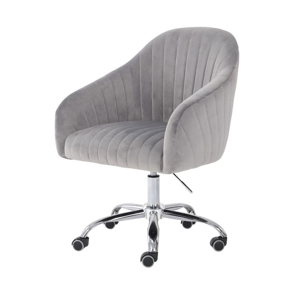 Chaise d'ordinateur en tissu avec dossier pour soulager le dos