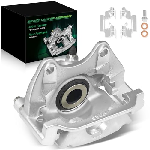 Image of Rear Right Disc Brake Caliper Assembly with Bracket for:-Chevy for:-GMC Silverado Suburban Sierra 1500, Yukon XL 1500 Tahoe, for:-Cadillac Escalade ESV 2007-2018 5.3L 6.0L 6.2L OE# 18-B5031