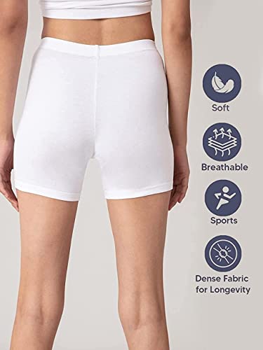 Image of OM SAI LATEST CREATION Poly Spandex Women's Sport Shorts for Regular Fit | Sport Shorts for Workout, Yoga, Running, Exercise, Cycling, Gym Wear for Casual Day (Pack of 2)