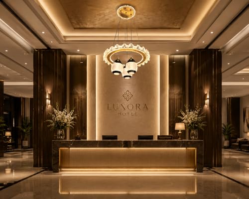 Image of Modern Premium Curved LED Gold Finish with 3 Different Color Mode (Warm White, Cool White, Neutral White) Chandelier with Height Adjustable Hanging for Bedroom, Living, Dining, Etc