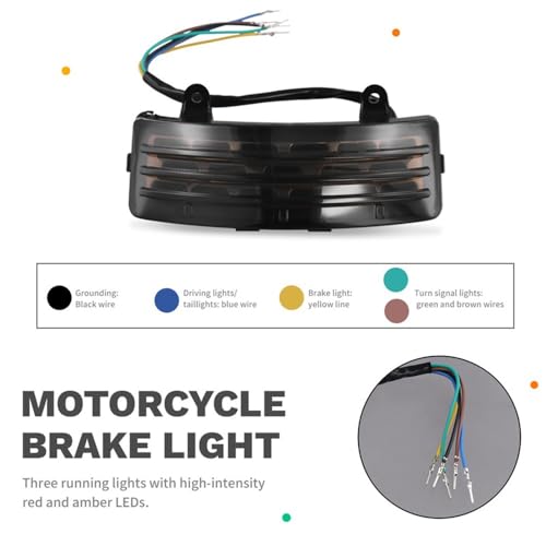 Luz de freno trasera para Touring 2008-2013: domina la ruta con seguridad 4