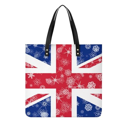 Tote bag Union Jack pour femme, le compagnon de voyage et de shopping en bandoulière parfait