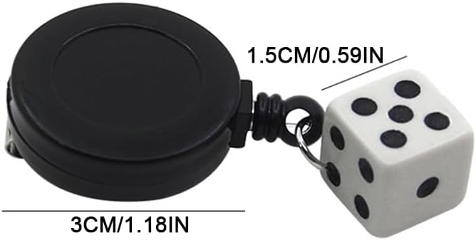 MOMOMAGE Beate a Dice Magic Tricks Close-up Magic Flattened Dice Magic Illusion Gimmick Props Accessories