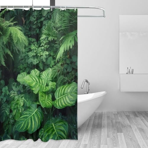 Rideau de douche imperméable fini les sols mouillés - 3