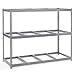 Global Industrial Wide Span Rack With 3 Shelves No Deck, 96"W x 48"D x 96"H, 1100 Lb Shelf Cap
