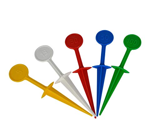 Simba 107212828 - Ringwurfspiel, 5 Ringe, 5 Stecker