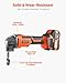 VEVOR Cordless Metal Nibbler, with 20 V 4000 mAh Battery, 2200 RPM Efficient Brushless Motor, Electric Nibbler Metal Cutter with Plastic Carrying Case for Cutting Steel Sheet and Aluminum Sheet