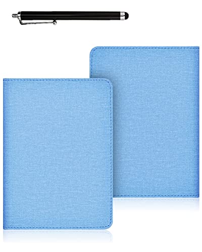 GUKRASO �t�@�u���b�N �P�[�X Kindle Paperwhite ��10���� 2018�N���� �^�ԁFPQ94WIF �I�[�g�X���[�v/�E�F�C�N���w�ʃJ�o�[�z�� �J�o�[ �n���h�X�g���b�v�t��