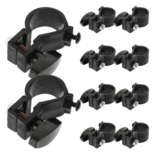 SOESFOUFU 10 hebillas de fijación para bandeja de caballete, herrajes de metal reemplazables para trípode de pintura, clips de soporte para suministros de estudio de artistas profesionales