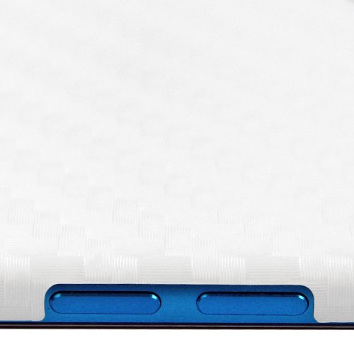 Armorsuit Militaryshield White Carbon Fiber Skin Wrap Film + Hd Clear Screen Protector For Apple Ipod Touch 5Th Generation - Anti-Bubble Film #TOP7