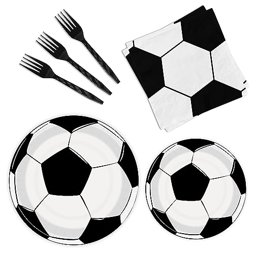 Bqk SOCCER PLATES And Napkins Party Supplies Soccer Paper Plates Soccer Birthday Party Decorations Soccer Party Favors Soccer Themed Birthday Party Supplies