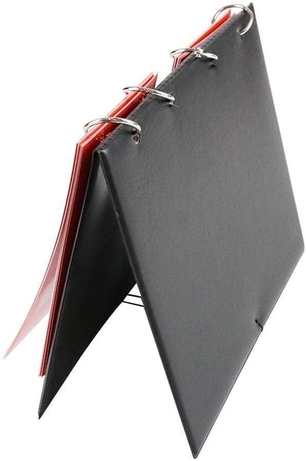 Marcador portátil plegable 2 piezas azul y rojo miniatura 6