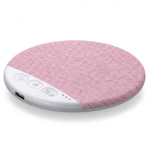 Altavoces de almohada para dormir con ruido blanco y temporizador para la mesita de noche