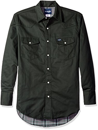 Wrangler Men's Flannel Lined Workshirt