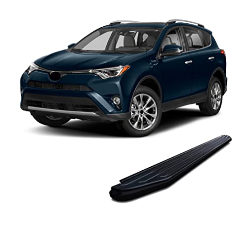 Estribos Running Boards Black Horse Off Road para Toyota Rav4 miniatura 3
