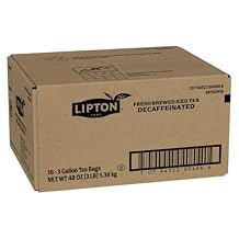 Lipton Auto Brew Fresh Brewed Decaf Iced Tea, Makes 3 Gallons - 16 Tea Bags