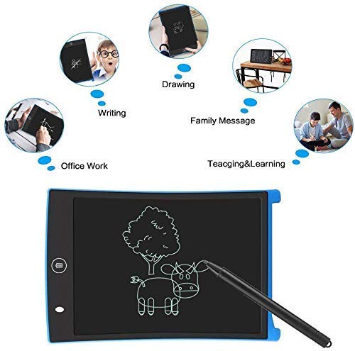 Image of The Flyers Bay LCD Writing Tablet for Kids - 8.5 Inch Digital Slate Pad for Drawing & Writing for Kids Age 3+ Year Smart Writing Tab for Boys & Girls (Writing Tablet Style 1, 8.5 Inch)
