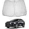 LUWU for 2022-2024 Lexus NX Windshield Sun Shade 2024 NX Lexus Windshield Sunshades 2024 Lexus NX Accessories NX250/350/450 Sunshade Cover Block UV Ray Front Window Sunshade