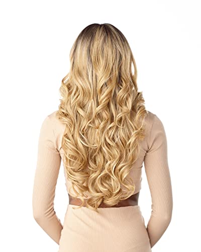 Sensationnel What Lace 13X6 Wigs - Cloud 9 Synthetic Hair Hand Tied Natural Preplucked Hairline Illusion Lace Frontal Lacewig -Whatlace Rashana (Balayagemocha) #TOP3