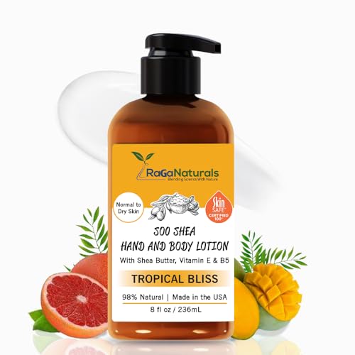 Raganaturals 752830114234 Mango Shea Butter Tropical Bliss Lotion cover