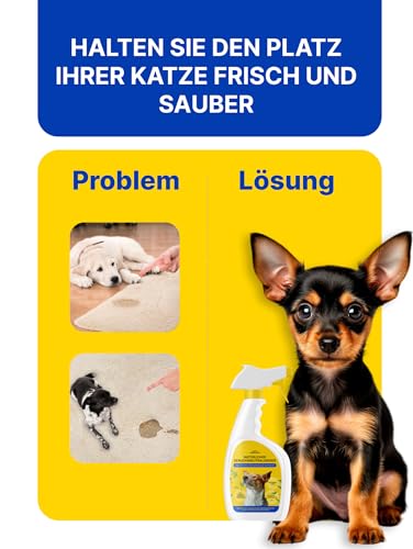 Japan Premium Natürlich Geruchsneutralisierer | Hundeurin Geruchsentferner mit Yomogi & Catechin | Besser als herkömmlich Enzymreiniger | 270 ml mit Bergkräuter Frischeduf