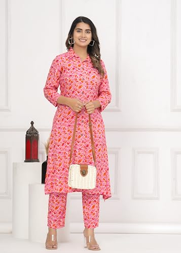 Image of TANISHA Women Co-Ord Set Kurta with Pant Set Outdoor Outfits Wear