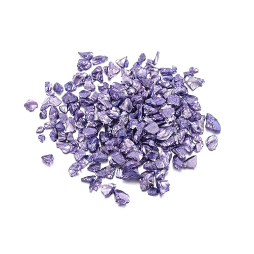 CSFH(ȓX) 20/50g KX  Ӑ tB[ DIY e[ufR[V P[L t[cR[X^[ tBO NX^ G|LV^p(Blue purple_M-20Grams)