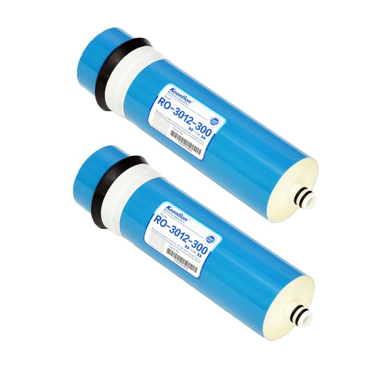 Membrana RO-3012-300 GPD ad alte prestazioni - serie residenziale - per impianti ad osmosi 2 PEZZI