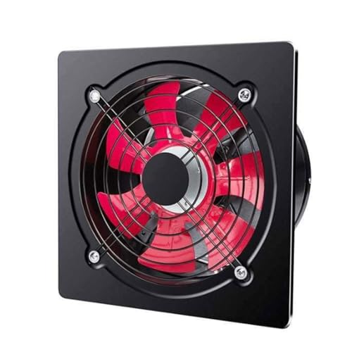 BAOJUHUIKANG Ventilador Extractor, Ventiladores de Pared de 10 Pulgadas, 2800 R/Min Alta Velocidad y Ventilador de Ventilación Eficiente en Energía,220v