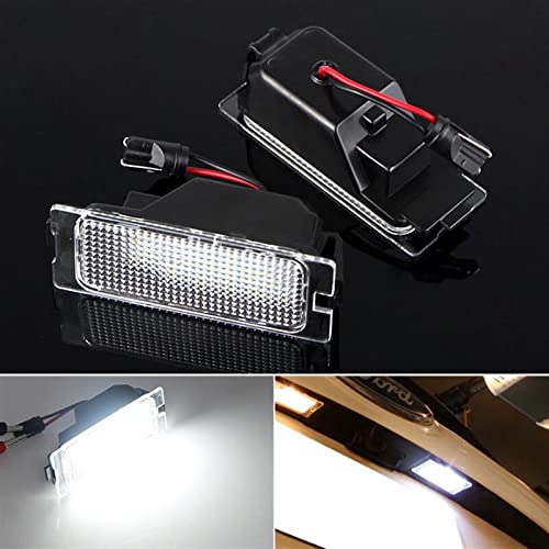 Evita multas con luces LED de matrícula para Ford Edge y Escape bombilla SMD blanca remolque 5