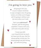 HEJOYN Valentines Day Cards for Him Her, Valentine's Day Card Gifts for Husband Wife Boyfriend Girlfriend BF GF, Valentines Day Gifts