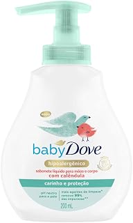 Baby Dove Sabonete Líquido Infantil 200Ml Hidratação Sensível Unit,