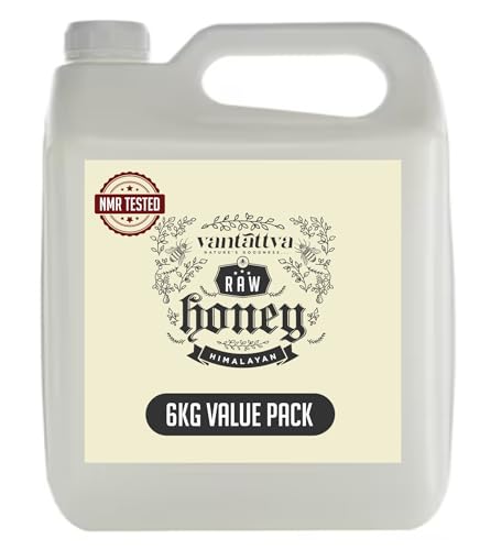 Image of VANTATTVA-NATURE'S GOODNESS...6KG Value Pack Organic Raw Honey