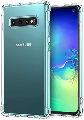 Comsoon for Samsung Galaxy S10 Case, [4 Corners Protection][Crystal Clear] Soft TPU Bumper Slim Protective Case Cover Scratch-Resistant with Shock Absorption for Galaxy S10 6.1 inch 2019