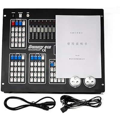 SHEHDS DMX Controller DMX512 DJ Controller LED Digital Display DMX Console DJ Equipment Stage Light Controller