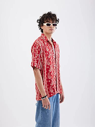 Image of J B Fashion Casual Shirt for Men|| Shirt for Men|| Men Stylish Shirt || Men Printed Shirt(Floral-BSY)