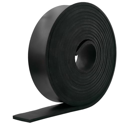 Rotolo Gomma, Fogli di Neoprene Pavimento Gommato Palestra per Sigillatura, Protezione del Pavimento, Protezione Dalle Vibrazioni, Rivestimenti, Guarnizioni fai da te