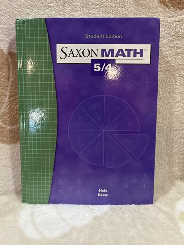 Saxon Math 5/4