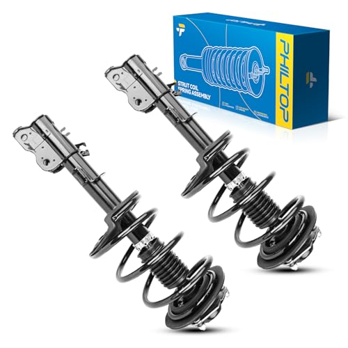 Image of PHILTOP Front Complete Struts Assembly with Coil Spring For 2003-2008 INFINITI FX35 2003-2008 INFINITI FX45 272369 /272370-Quick Loaded Suspension
