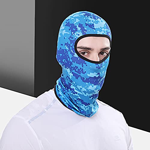 Balaclava Face Mask, Summer Cooling Neck Gaiter, Uv Protector Motorcycle Ski Scarf For Men/Women, Balaclava Ski Mask Army Green One Size #TOP2