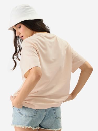 Image of The Souled Store Women's Cotton Oversized Fit Tom and Jerry: Devious Duo Oversized T-Shirts