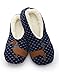 SHERPA WOMENS BLUE WIENER DOG SLIPPERS / DACHSHUND SLIPPERS (Medium / Large (8.5-10))