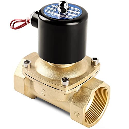 Électrovanne eau gaz pétrole 24VAC action directe laiton 1/2 pouce
