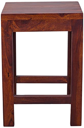 Image of Amazon Brand - Solimo Stellan Side Table (Sheesham Wood with Honey Finish)