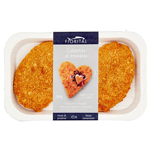 Fiorital S.P.A. Cotoletta di Branzino Cotta, 180g