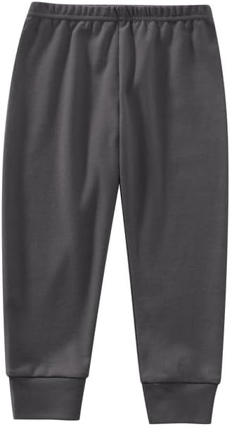 Toddler Boys Cotton Pants, 4-Pack Sweatpants Joggers for 2-6 Years - Image 7