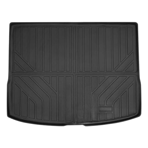 Powerty Cargo Mat Compatible for Kia NIRO 2023 2024 2025 2026 (Not for NIRO EV& NIRO Plug-in Hybrid Accessories All Weather Cargo Liner TPE Rear Trunk Mat
