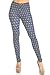 Creamy Soft Premium Women's Leggings 3D Polka Dots Regular Size, High Rise, Stretchy & Breathable, Comfortable Fit - by USA Fashion™
